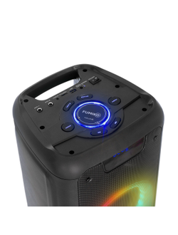Портативная колонка FUMIKO HAMMER RGB-подсветка, микрофон, пульт BLACK