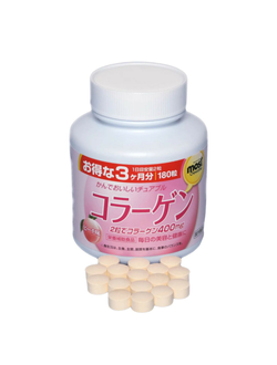 Коллаген Orihiro со вкусом персика жевательный