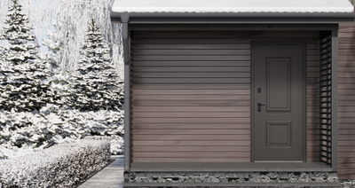 Стальная дверь   Коралл (терморазрыв 3к). Заказная модель.