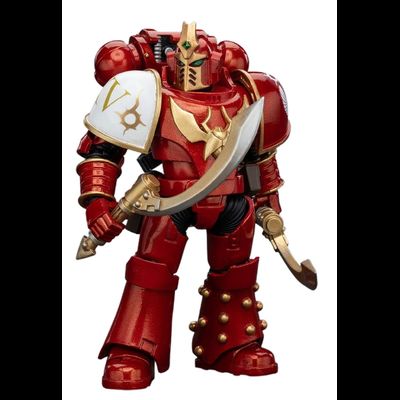 Легионер кабала Кхенетая Тысячи Сынов (Warhammer Horus Heresy) - КОЛЛЕКЦИОННАЯ ФИГУРКА 1/18 Thousand Sons Khenetai Occult Cabal Khenetai Blade (JT6069) - JOYTOY