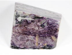 Чароит, полированный, Россия, Якутия (Саха) (115*93*54 мм, 650 г) №28227