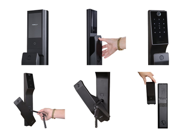 Moorgen T3+ врезная 7 ригелей, видеоглазок, Wi-Fi