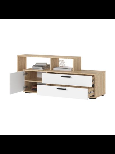 Санса ТВ-01 Тумба под ТВ Сонома/Белый