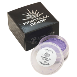 Тени для век "Глициния", Кристалл Декор