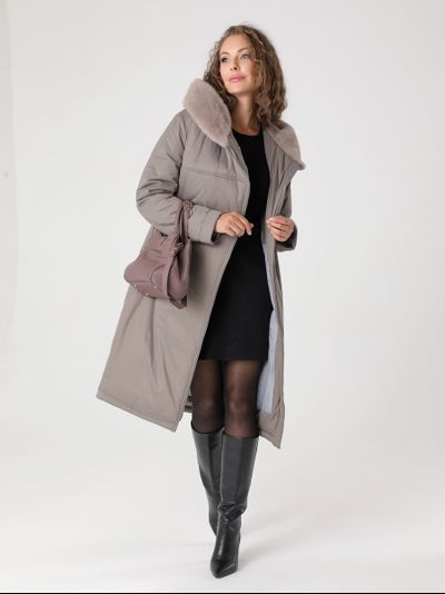 Пальто 24414 капучино ЗИМА