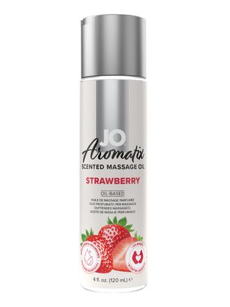 40129 Массажное масло JO - Aromatix - Massage Oil - Strawberry 120 mL