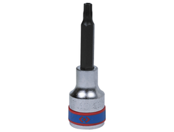 Насадка (бита) торцевая 1/2", Torx, T30, L = 80 мм, с отверстием KING TONY 403730