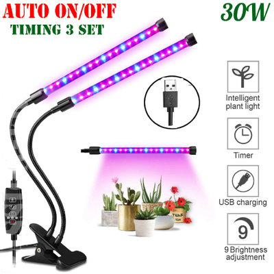 Фитолампа для растений на прищепке 3 Led Garden Light