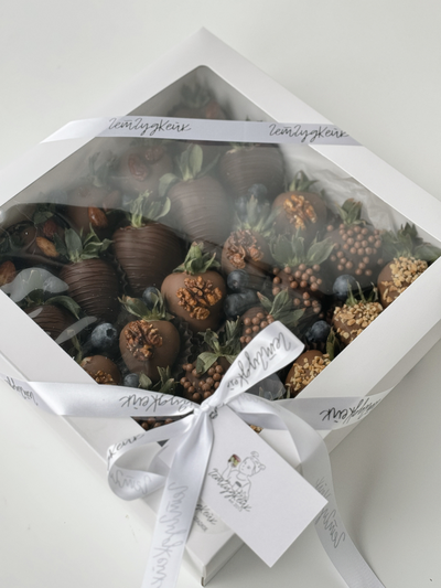 Набор 25 клубник в шоколаде "Большой"