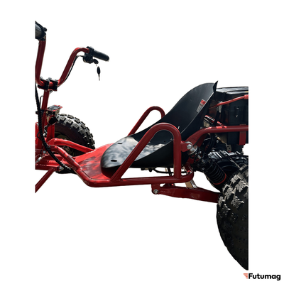 Электрокарт Skyboard Karting Krasnodar 1000W красный