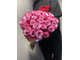 Букет розовых роз 50-60 см (КОНСТРУКТОР)