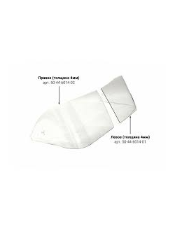 Стекло ветровое для лодки Прогресс-2 (левое) Полиуретан 50-44-6014-01