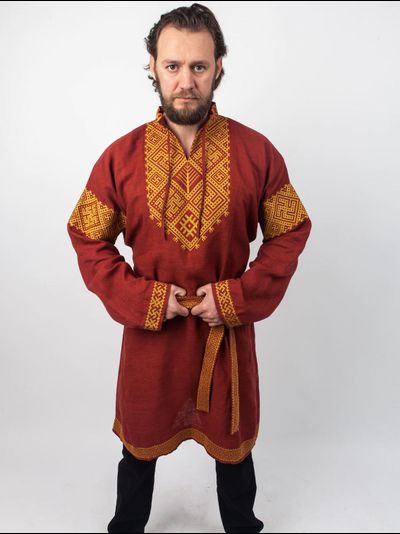 Рубаха с индивидуальным орнаментом "Сила Души"