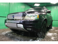Защита радиатора Volvo XC90 2009-2014 chrome середина PREMIUM