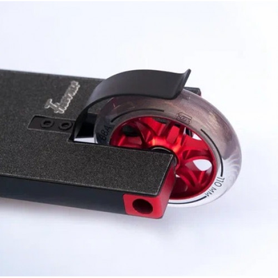 Самокат трюковый S-PRO черный/красный/хром