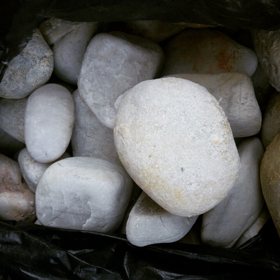 Галька кварцевая крупная