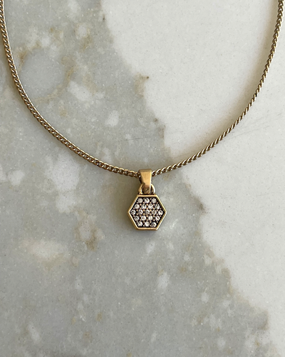 Колье с прозрачными кристаллами Swarovski, A&C (Норвегия)