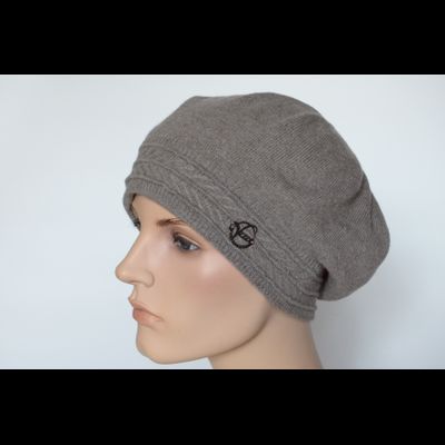 Женский берет из кашемира Loro Piana Италия Vizio 7017 ореховый