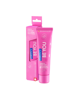 Зубная паста "BE YOU" Любитель конфет со вкусом арбуза, Curaprox, 60 мл. (Розовая)