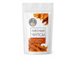 Мясные чипсы из индейки "Гриль" ТМ "Крейв Снек"  50г