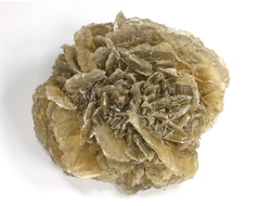 Гипс, "Гипсовая роза", крупный сросток кристаллов, Россия, Ставропольский край (75*70*39 мм, 164 г) №29344