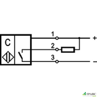 Емкостный датчик уровня CSN ET8A5-31N-20-LZ