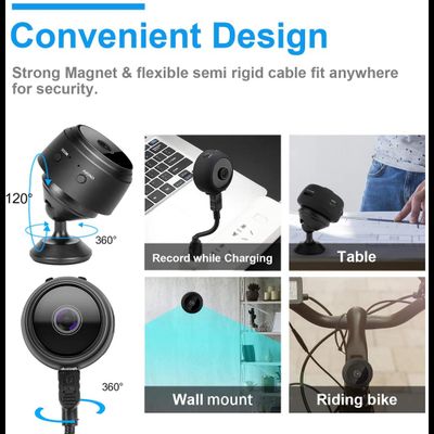 Беспроводная мини-видеокамера BULIAN A9 с Wi-Fi