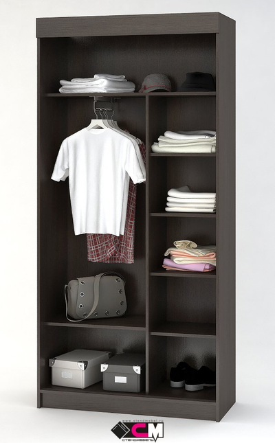 Евро шкаф купе Венге/Белфорт