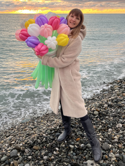 Охапка тюльпанов