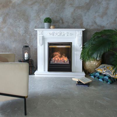 камин Dominica WT с очагом 3D Olympic