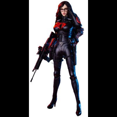 Баронесса  (G.I.Joe Series)  - Коллекционная ФИГУРКА 1/6 scale Cobrа Baroness (GD97009) - GDTOYS
