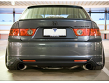 Задняя накладка Modulo для Honda Accord CL9(Рестайл) \ Rear lip 06-08