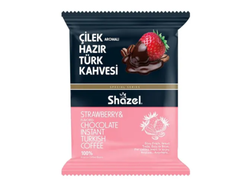 SHAZEL Клубничный растворимый кофе 100 гр.