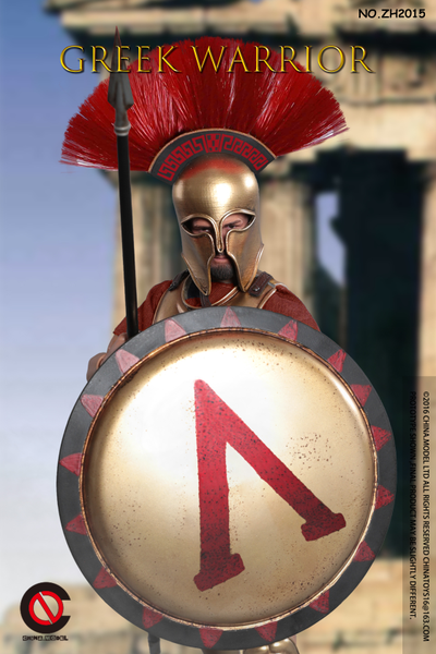 Греческий копьеносец - КОЛЛЕКЦИОННАЯ ФИГУРКА 1/6 scale Greek shield Spearman (ZH015) - CHINA.MODEL