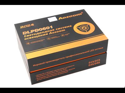 Билед модули Aozoom DLPD0601 (D3S/D4S) 2024 3.0 дюйма, 2 чипа, 5500K, 72W/80W, крепление 3R (комплект, 2шт)