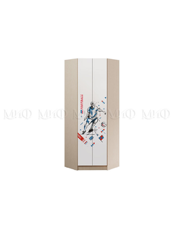 "Вега NEW Boy" Шкаф угловой (800*800)*2200*402) Миф