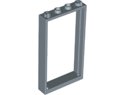 Door, Frame 1 x 4 x 6 with 2 Holes on Top and Bottom, Sand Blue (60596 / 6138708 / 6337281)