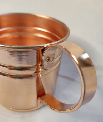 Медная кружка 350мл.  Россия All-Copper арт.197