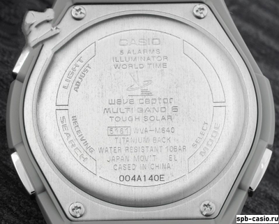 Часы Casio WVA-M640TD-1A
