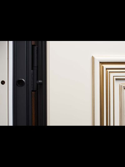 СТАЛЬНАЯ ЛИНИЯ®.БЕЛАРУСЬ. ПОЛО 100У (ЧЕТЫРЕХКОНТУРНАЯ)/ ТЕРМОРАЗРЫВ/ SteelTex ДУБ ТЕМНЫЙ С ЧЕРНОЙ ПАТИНОЙ/ SteelLak СЛОНОВАЯ КОСТЬ С ЗОЛОТОЙ ПАТИНОЙ. ВЫСОКИЙ УРОВЕНЬ ЗАЩИТЫ ОТ ШУМА.