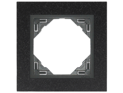 Efapel 90910 TGS, Рамка 1 пост, натуральный гранит/серый