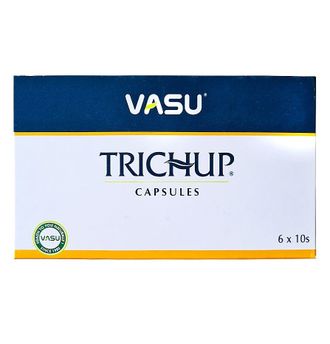 Травяные капсулы против выпадения волос "Тричуп" (Trichup Hair Nourishment) Vasu, 60 шт.