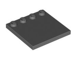 Tile, Modified 4 x 4 with Studs on Edge, Dark Bluish Gray (6179 / 4210849 / 4509911)