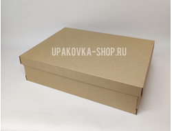 Коробка с отдельной крышкой 300*400*100 мм БУРЫЙ
