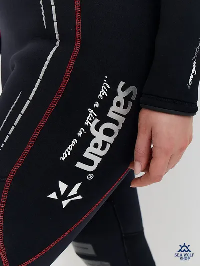 Гидрокостюм неопрен 5мм Sargan "NERO 2.0" Long lady р.M