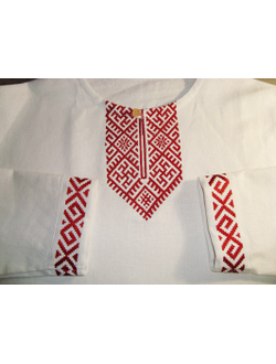 Рубаха с вышивкой "Мстислав".