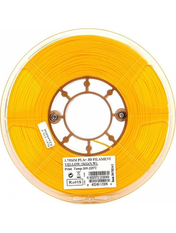 Катушка PLA+ пластика ESUN 1.75 мм 1кг., желтая (PLA+175Y1)