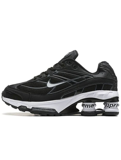 Nike Supreme X Shox Ride 2 Black White