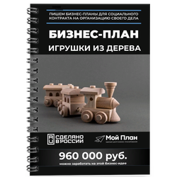 Запускаем производство эко - игрушек за счет соцконтракта и бизнес-плана с расчетами