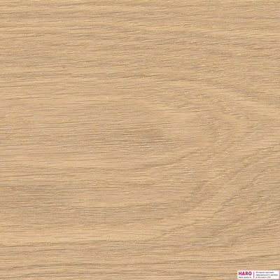 Декор паркетной доски Haro Дуб Пуро Белый Эксклюзив 531679 структура